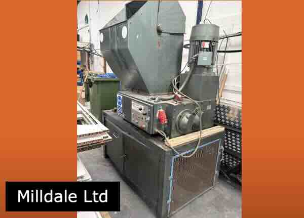 Used Milldale Twin Shaft Waste Shredder Used Milldale Twin Shaft Waste Shredder