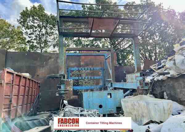 Used Fabcon Container Tilter For sale On Just-Recycling