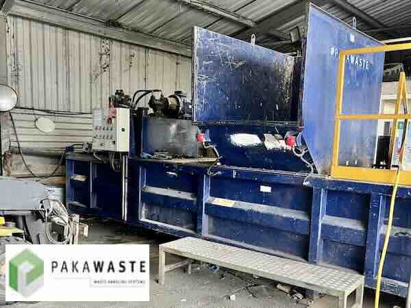 Used Pakawaste Power Kube Baler